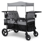 Cochecito tipo vagón Jeep Wrangler Deluxe de 4 plazas de Delta Children