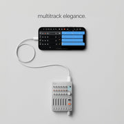Teenage Engineering TX-6, mesa de mezclas estéreo profesional de 6 canales (interfaz de audio multifuncional, 6 entradas estéreo, 3 salidas estéreo (main/cue/aux), minimezclador)