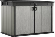 Cobertizo Keter Grande Store, 2020 litros, gris/marrón, 190,5 x 109,3 x 132,5 cm