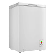 Congelador horizontal CHiQ 99 L, congelación rápida, LED, 54,5x47,6x83,5 cm, 39 dB, 4 estrellas, menos 24°C, blanco, clase energética E