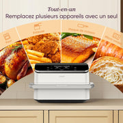 Freidora de aire Cosori, Dual Blaze Twinfry, compartimentos flexibles, 10 L